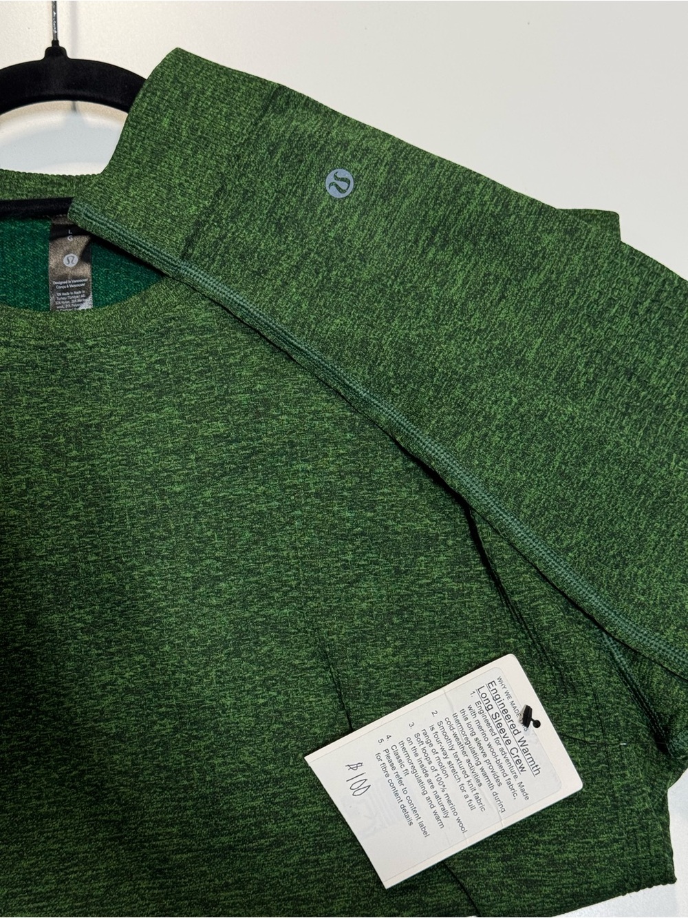 lululemon athletica Green Men's Crewneck Sweater